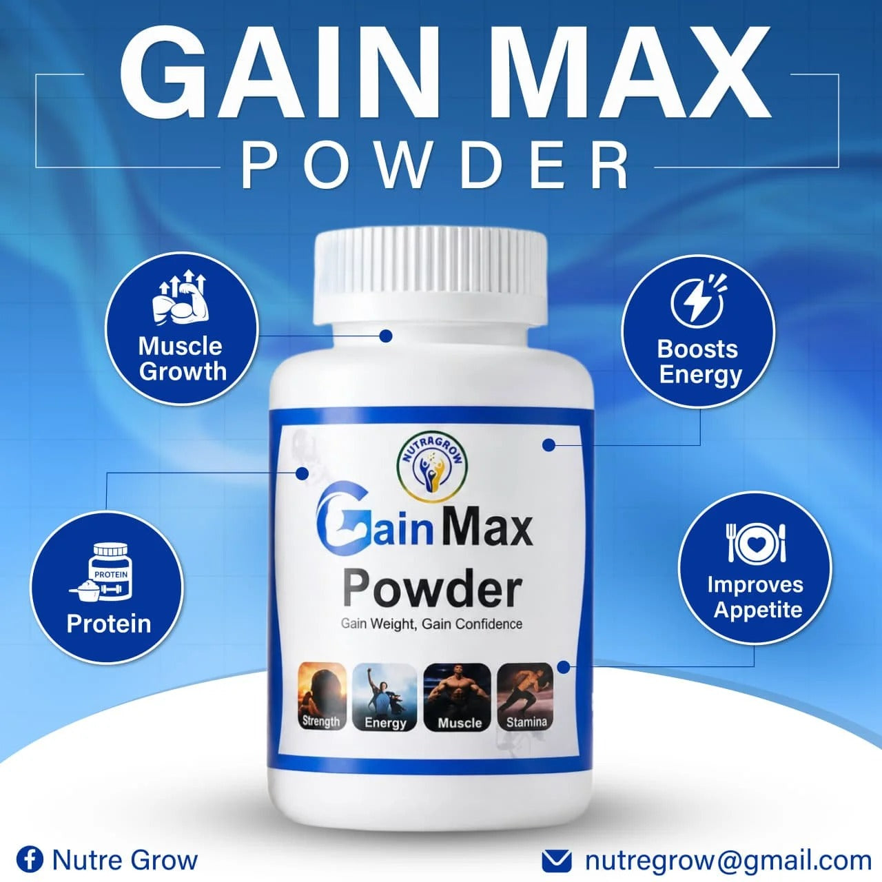Nutregrow GainMax Powder